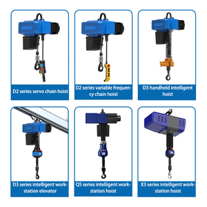 D2 Servo Chain <span class=keywords><strong>Hoist</strong></span> 125kg listrik baja mengangkat Crane 220V dengan mesin inti 1 tahun garansi dibuat di Cina - Product Image 5