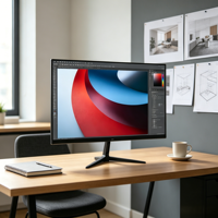 Écran d'ordinateur PC LED TOPWILLING OEM FHD IPS 21,5 pouces 120 Hz 1 ms