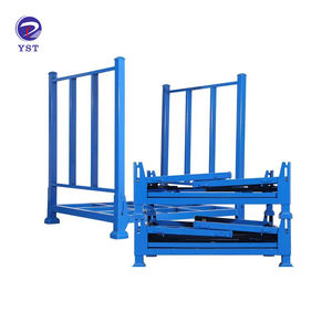 Supports de rouleau de tissu d'empilage enduits de poudre d'entrepôt de tube carré durable résistant - Product Image 3