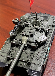 1/72 Bataille principale en plastique T-90A <span class=keywords><strong>russe</strong></span> pour <span class=keywords><strong>char</strong></span> pour collection de bureau ou ornement Knick-Knack - Product Image 6