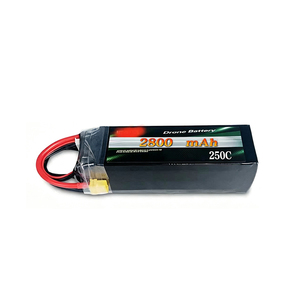 แบตเตอรี่โดรน FPV 44.4V 2800mAh แบตเตอรี่ลิเธียมพิเศษสำหรับเครื่องบินจำลอง 250C รุ่น XT60 ปลั๊กแบบ Solid State กำลังไฟแรง ทนทาน - Product Image 1