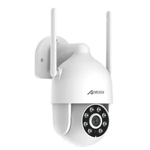 ptz מצלמה 3mp Suppliers-ANRAN 1080P אלחוטי Wifi חיצוני כיפת אבטחת CCTV רשת מצלמה 2MP 3MP דו כיוונית אודיו מעקב PTZ IP מצלמה