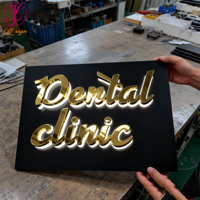 Lettres lumineuses en acrylique personnalisées, enseignes de café et de restaurant, panneau lumineux 3D, logo illuminé, enseigne extérieure imperméable pour entreprise