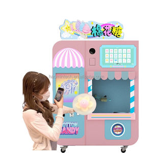 Máquina Expendedora de Algodón de Azúcar Totalmente Automática, Máquina de Algodón de Azúcar - Product Image 4