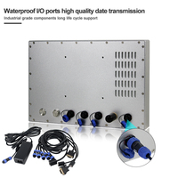 Panel PC Industrial de 12 Pulgadas con Pantalla Táctil Capacitiva, Resistente al Agua y al Polvo IP66, Máquina Todo en Uno