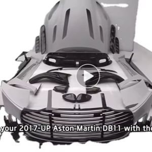 Alerón Trasero de Lujo para Mejora de Rendimiento, Labio de Maletero, Alerón de Fibra de Carbono, Pieza de Carrocería para <span class=keywords><strong>Aston</strong></span> <span class=keywords><strong>Martin</strong></span> DB11, Accesorio de Tuning - Product Image 6