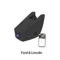 Caméra embarquée HD 4K pour Ford & Lincoln avec deux objectifs DVR avant et arrière, GPS, Plug and Play