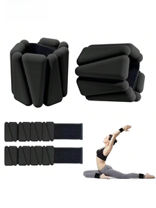 Pesas de Tobillo y Muñeca Ajustables de Silicona Ecológica con Correa Triangular de 2Lb y 4Lb para Gimnasio, Pilates y Uso Doméstico para Mujeres - Product Image 4