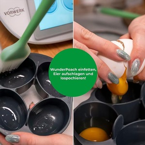 Plateau pour faire cuire les œufs, accessoire de cuisine compatible avec <span class=keywords><strong>Thermomix</strong></span> TM5 TM6 Varoma, grille de cuisson à la vapeur pour la cuisine à domicile - Product Image 1