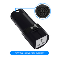 Adaptateur véhicule-chargeur pour BYD Yuan Plus Song Plus MG4 MG5 Xpeng G6 GBT Type 2 vers prise UE, déchargeur EV portable pour la route