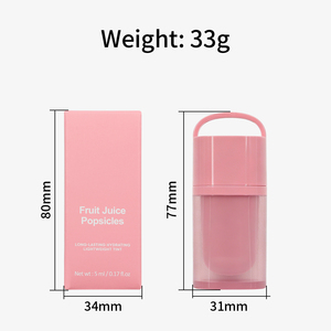 Gloss à lèvres hautement pigmenté, formule <span class=keywords><strong>bio</strong></span> naturelle végane, effet repulpant et brillant, marque privée - Product Image 3