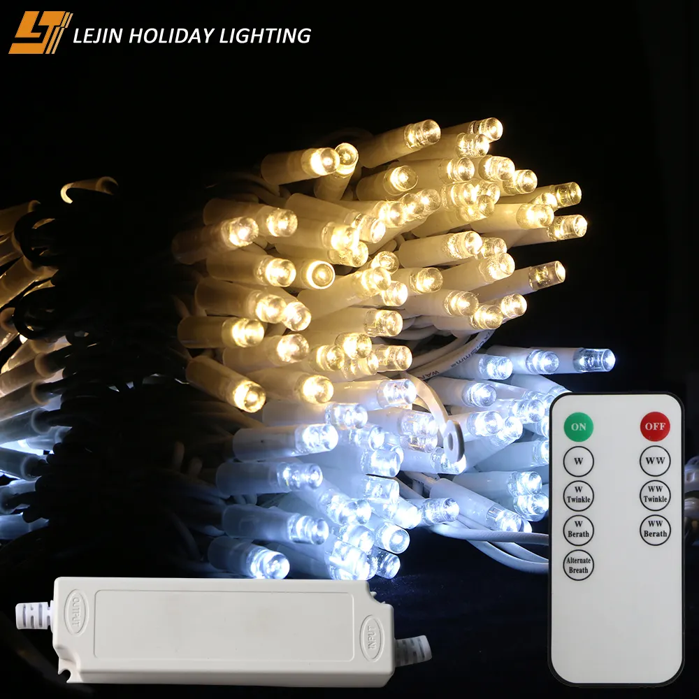 ไฟเส้น LED เปลี่ยนสีได้สองสีสำหรับตกแต่งกลางแจ้งในสวนคริสต์มาสกันน้ำ110V 220V