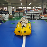 Kayak gonflable pas cher pour 2 personnes en PVC ou TPU, bateau packraft ultraléger, packraft pour eaux vives avec pagaie