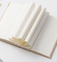 Carnet de notes A5 personnalisable avec broderie, couverture en tissu, logo imprimable