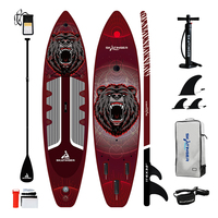 Planche de paddle gonflable Skatinger OEM en matériau Drop Stitch, planche de surf unisexe, paddleboard, paddle surf, SUP gonflable
