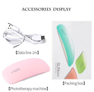 Mini Tisch wiederauf ladbare kabellose Sun 48W Curing Led Gel <span class=keywords><strong>UV</strong></span> Nagel lampe <span class=keywords><strong>12V</strong></span> - Product Image 2