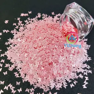 Arts and Craft Glitter Eco-friendly Butterfly Star Heart Shape Glitters for Nails Cosmetic Festival Decoration