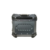 45L moto Top Case grande capacité moto Anode titane couleur timbre coffre boîte à outils universel top Box