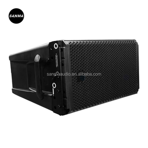 Système de sonorisation Line Array HDL 28-A passif/actif, double haut-parleur de 8 pouces, système sonore alimenté, enceintes Line Array actives HDL 28a pour extérieur - Product Image 1