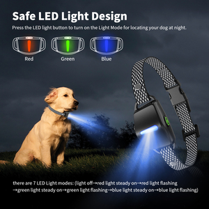 El más nuevo diseño de patente Pantalla LED 2600 pies Control remoto Choque eléctrico Collar de entrenamiento para perros - Product Image 4