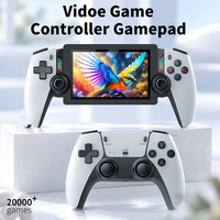 Konsol Genggam Portabel Layar IPS 5.1 Inci 20000+ Game Klasik 30 Emulator Gamepad Lampu RGB