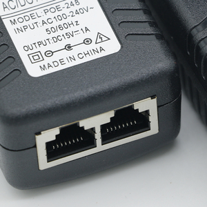 Tường gắn kết Euro cắm <span class=keywords><strong>ethernet</strong></span> PoE Injector 48v0.5a AC <span class=keywords><strong>DC</strong></span> Power PoE <span class=keywords><strong>Adapter</strong></span> 24v1a 24W 100Mps RJ45 cổng PoE Injector <span class=keywords><strong>Adapter</strong></span> - Product Image 5