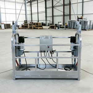 Электрическая подъемная строительная платформа для обслуживания зданий, высотных работ, с широкой рабочей площадкой, секции из алюминиевого сплава - Product Image 1