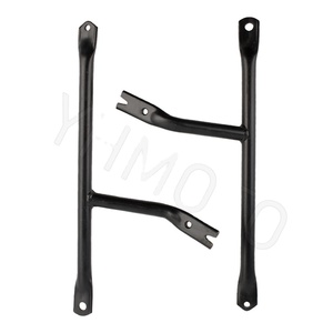 โครงเหล็กด้านหลังสีดำด้านบน ซ้ายและขวา สำหรับ Simson S50 S51 S70 S83 สำหรับอะไหล่ Ost DDR - Product Image 1