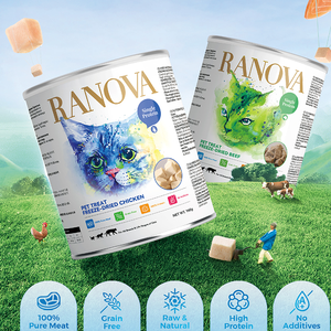 Premios para Gatos Liofilizados Orgánicos de Alta Proteína, 100% Carne Pura, Compra al por Mayor - Product Image 1