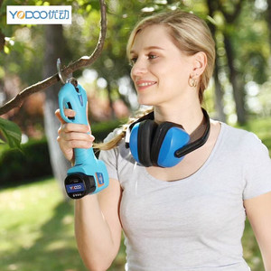 Cắt tỉa cắt pin Powered kebtek điện kéo cắt tỉa không dây xách tay điện pruner với 2 gói 2Ah - Product Image 6