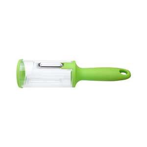Utensilios de cocina multifuncionales, pelador de patatas y verduras de acero inoxidable, con caja de almacenamiento - Product Image 6