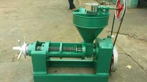 Expulseur d'huile de cuisson à vis automatique à petite échelle pour graines de tournesol soja coprah Sesame-100kg/h capacité 380V - Product Image 4