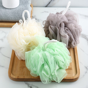 ฟองน้ำอาบน้ำรูปดอกไม้ 60 กรัม นุ่ม ไม่กระจายตัว สำหรับอาบน้ำ ขัดหลัง นวด - Product Image 2