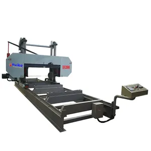 Fully automatic wood saw machine diesel portable sawmill machinery industrial large sawmill for sale