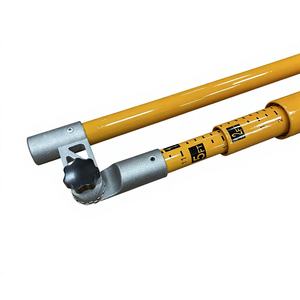 Gyatso Asta di Misurazione Altezza per Camion in Fibra di Vetro Robusta 15FT con Palo Regolabile, Borsa per il Trasporto, Giallo, Blocco a 90 Gradi - Product Image 2