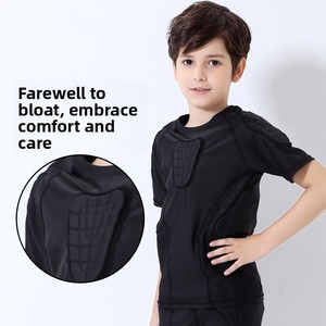 <span class=keywords><strong>KIN</strong></span> - Conjunto Completo de Ropa Deportiva Protectora para Niños, Anti-Colisión, Transpirable, de EVA Suave, para Fútbol y Baloncesto, Camiseta y Pantalones - Product Image 3