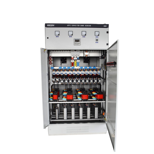 Premium Electric Power Equipment 12V GGD Distribution Board Metal Steel Electrical Switch Panel