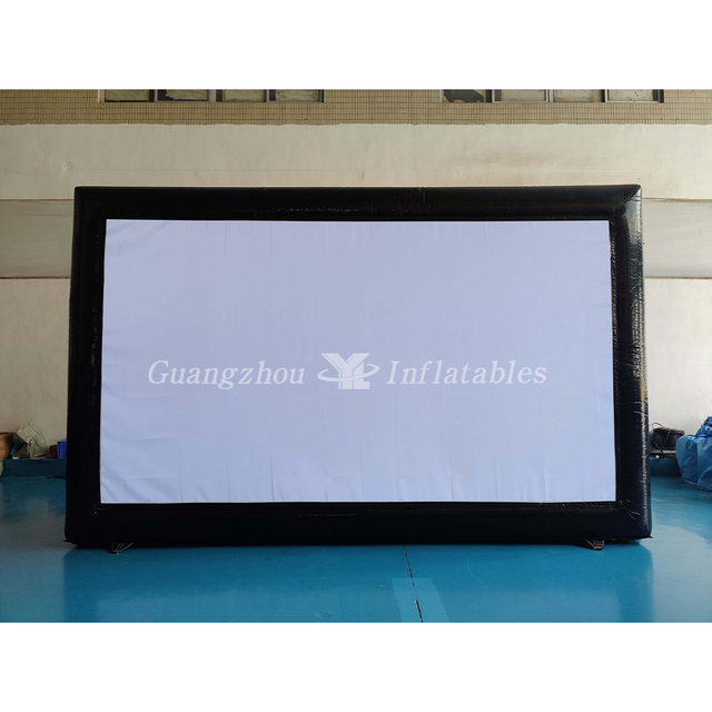 Foldable Backyard Cinema Drive in Movie Screens for Sale Blow up Movie Screen Outdoor Inflatable Movie Screen  and Projector