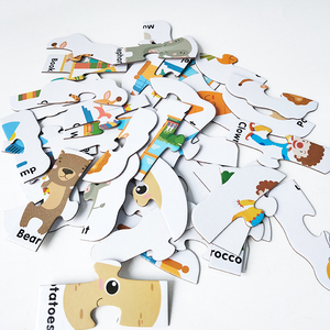 Juego de <span class=keywords><strong>Rompecabezas</strong></span> Educativo, Juguetes de Aprendizaje Sensorial para Niños, Desarrollo Cerebral, <span class=keywords><strong>Rompecabezas</strong></span> de Animales, Juego de Aprendizaje para Niños - Product Image 6