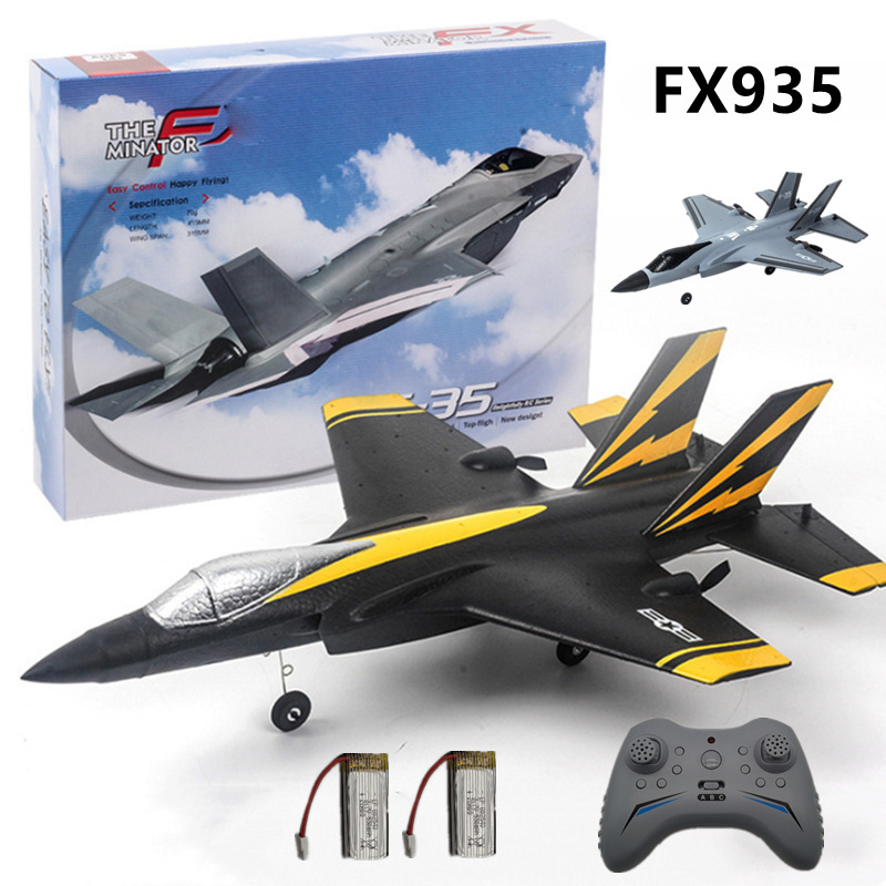 FX935 RC Glider - 2.4G 3CH Model Aircraft for Kids & Adults