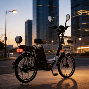 <span class=keywords><strong>Vélo</strong></span> <span class=keywords><strong>électrique</strong></span> de ville, vélos <span class=keywords><strong>électrique</strong></span>s fabriqués en Chine, moteur à moyeu sans balais de 500 watts, fonctionnalités électroniques, roues de 24 pouces, <span class=keywords><strong>pliable</strong></span> - Product Image 5