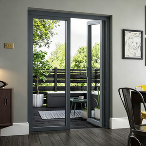 <span class=keywords><strong>Porte</strong></span> battante <span class=keywords><strong>acoustique</strong></span> en aluminium à double vitrage, à fermeture douce et à faible bruit, pour chambre à coucher, <span class=keywords><strong>appartement</strong></span> calme, isolation thermique - Product Image 4