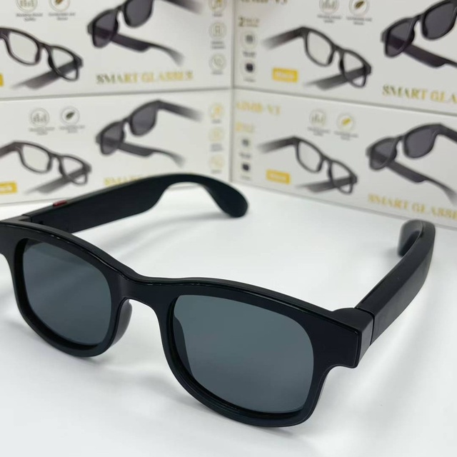 Smart Glasses Anti-Blue Light Sunglasses Call Music Touch Control BT Connection Wearable Device Magnetic Charging Plastic Frame