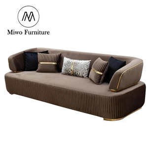 Nhung hiện đại sofa cắt cho biệt thự cao cấp Nhà Hoàng Gia đi văng chuyển đổi sang trọng đóng vai chính sảnh khách sạn thiết kế lấy cảm hứng từ Hàn Quốc - Product Image 3