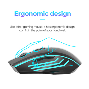 Bán Trực Tiếp Từ Nhà Máy Chuột Chơi Game Không Dây 2.4G Chuột Đèn Nền Rgb Năng Động Chơi Game Không Dây - Product Image 2