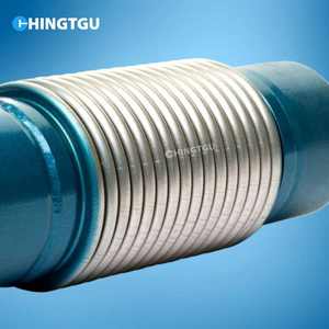 Joint de dilatation anti-vibration flexible JIS en acier inoxydable de qualité industrielle, surface lisse, basse pression, pour conduites de vapeur - Product Image 5