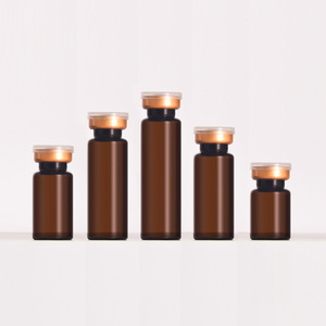 Nhà Máy biểu tượng tùy chỉnh chấp nhận phù hợp với phong cách khác nhau Nắp rỗng 3ml 5ml 6ml 7ml 8ml <span class=keywords><strong>10ml</strong></span> 15ml màu nâu sẫm lọ thủy tinh - Product Image 3