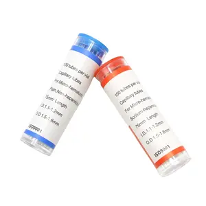 Hospital medical bd clot vacuum blood collection heparin tubes capillary tube