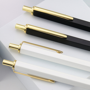 Sản Phẩm Bán Buôn Văn Phòng Quảng Cáo Logo Bút Với Vàng Trims - Product Image 2