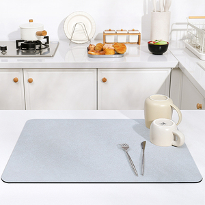 سعر المصنع حصيرة تصريف علوي صحن حجري ماص للأرض الدياتوميت - Product Image 1